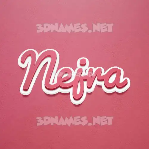 nejra in Red Scribble style - 3D name wallpaper nejra in Red Scribble style - 3D name wallpaper