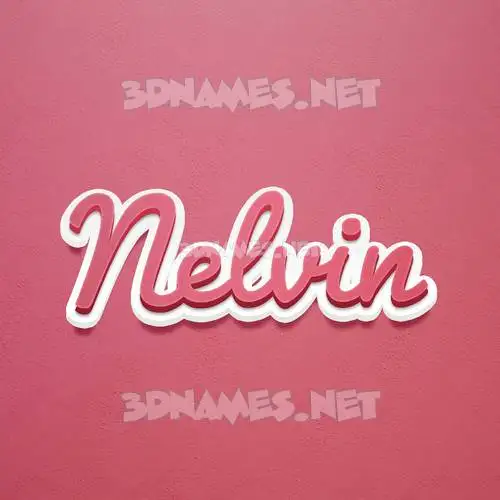 nelvin in Red Scribble style - 3D name wallpaper nelvin in Red Scribble style - 3D name wallpaper