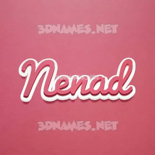 nenad in Red Scribble style - 3D name wallpaper nenad in Red Scribble style - 3D name wallpaper