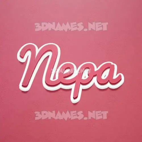 nepa in Red Scribble style - 3D name wallpaper nepa in Red Scribble style - 3D name wallpaper