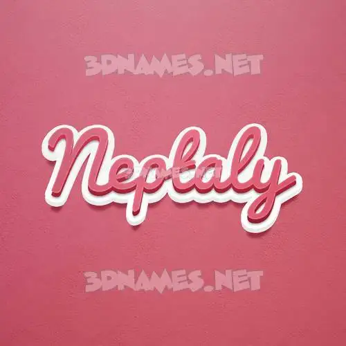 neptaly in Red Scribble style - 3D name wallpaper neptaly in Red Scribble style - 3D name wallpaper