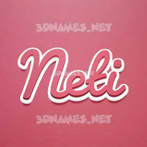 neti in Red Scribble style - 3D name wallpaper neti in Red Scribble style - 3D name wallpaper