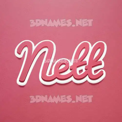 nett in Red Scribble style - 3D name wallpaper nett in Red Scribble style - 3D name wallpaper