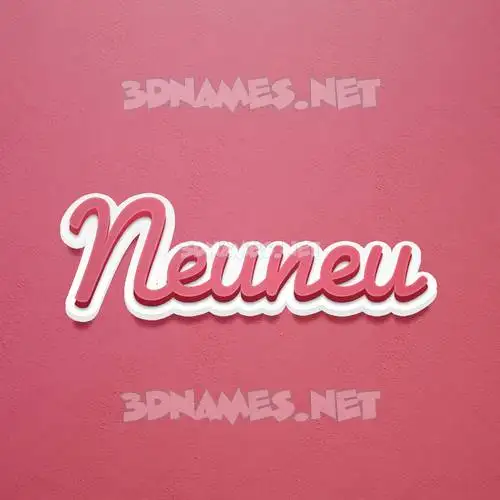 neuneu in Red Scribble style - 3D name wallpaper neuneu in Red Scribble style - 3D name wallpaper