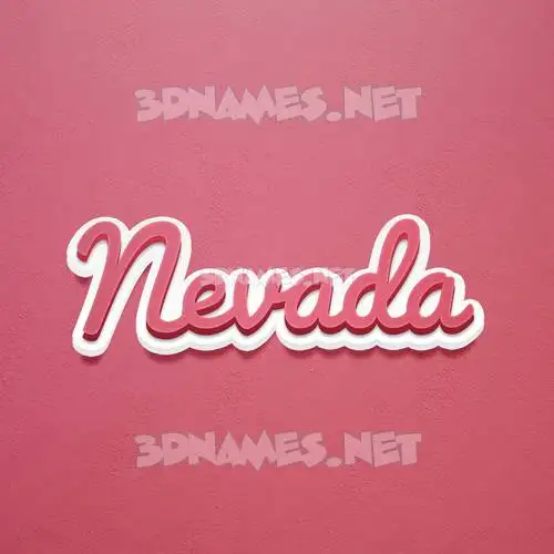 nevada in Red Scribble style - 3D name wallpaper nevada in Red Scribble style - 3D name wallpaper