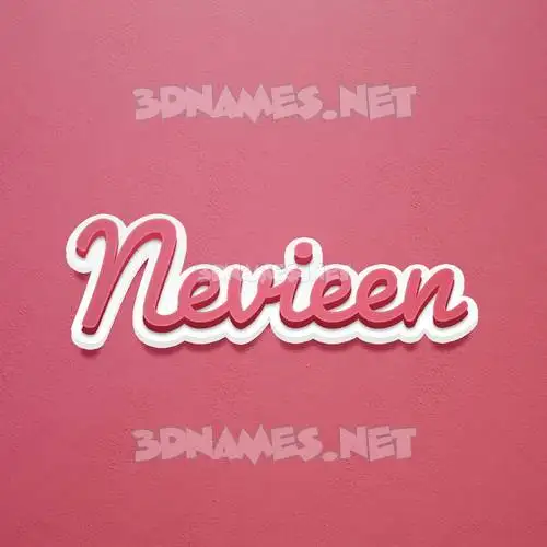 nevieen in Red Scribble style - 3D name wallpaper nevieen in Red Scribble style - 3D name wallpaper