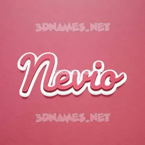 nevio in Red Scribble style - 3D name wallpaper nevio in Red Scribble style - 3D name wallpaper