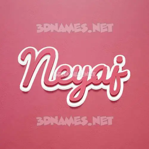 neyaj in Red Scribble style - 3D name wallpaper neyaj in Red Scribble style - 3D name wallpaper