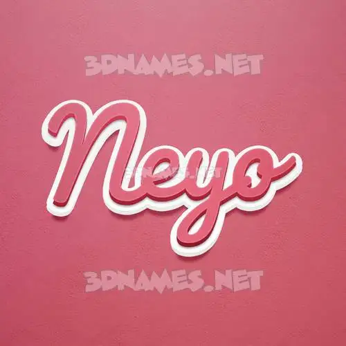 neyo in Red Scribble style - 3D name wallpaper neyo in Red Scribble style - 3D name wallpaper