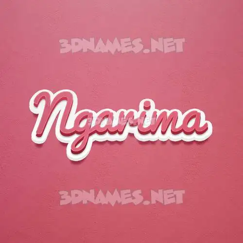 ngarima in Red Scribble style - 3D name wallpaper ngarima in Red Scribble style - 3D name wallpaper