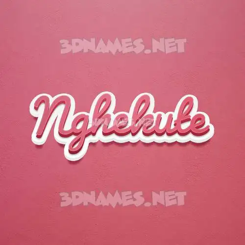 nghekute in Red Scribble style - 3D name wallpaper nghekute in Red Scribble style - 3D name wallpaper