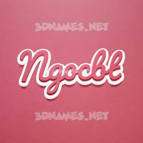ngocbt in Red Scribble style - 3D name wallpaper ngocbt in Red Scribble style - 3D name wallpaper