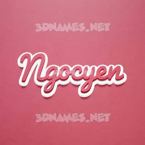 ngocyen in Red Scribble style - 3D name wallpaper ngocyen in Red Scribble style - 3D name wallpaper
