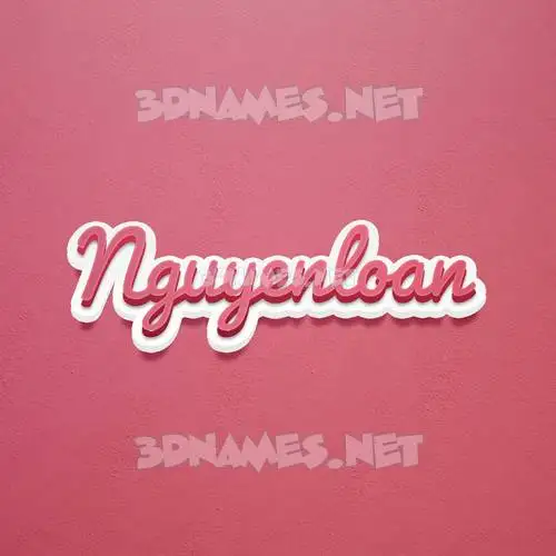 nguyenloan in Red Scribble style - 3D name wallpaper nguyenloan in Red Scribble style - 3D name wallpaper