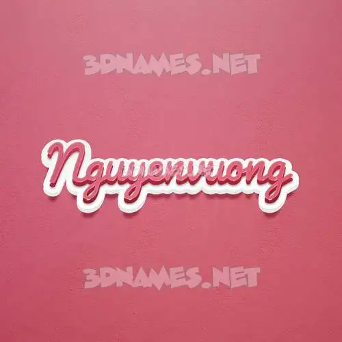 nguyenvuong in Red Scribble style - 3D name wallpaper nguyenvuong in Red Scribble style - 3D name wallpaper