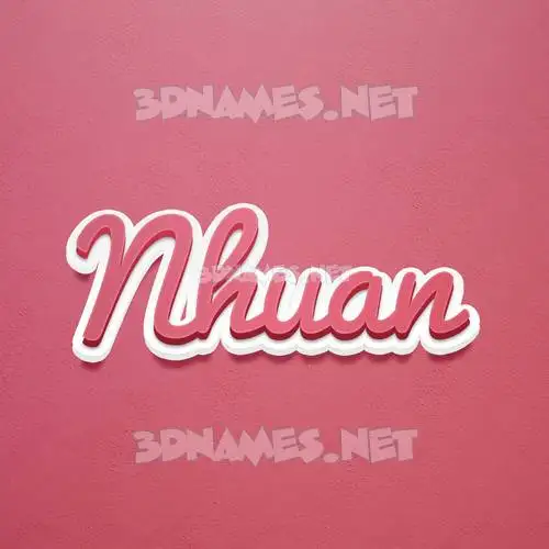 nhuan in Red Scribble style - 3D name wallpaper nhuan in Red Scribble style - 3D name wallpaper