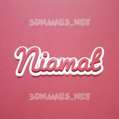niamat in Red Scribble style - 3D name wallpaper niamat in Red Scribble style - 3D name wallpaper