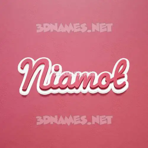 niamot in Red Scribble style - 3D name wallpaper niamot in Red Scribble style - 3D name wallpaper