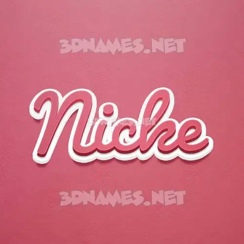 nicke in Red Scribble style - 3D name wallpaper nicke in Red Scribble style - 3D name wallpaper