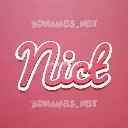 nict in Red Scribble style - 3D name wallpaper nict in Red Scribble style - 3D name wallpaper