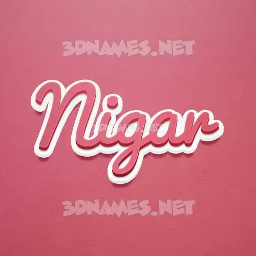 nigar in Red Scribble style - 3D name wallpaper nigar in Red Scribble style - 3D name wallpaper