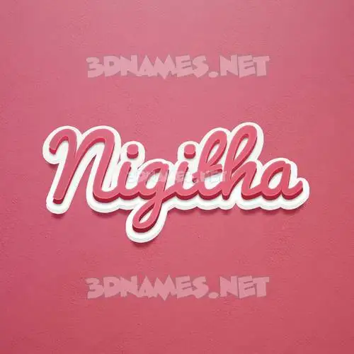 nigitha in Red Scribble style - 3D name wallpaper nigitha in Red Scribble style - 3D name wallpaper