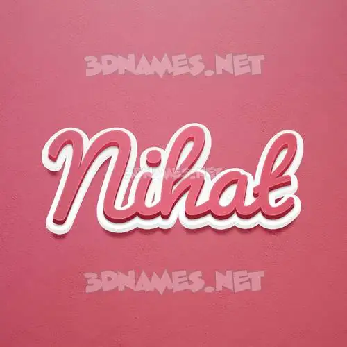 nihat in Red Scribble style - 3D name wallpaper nihat in Red Scribble style - 3D name wallpaper