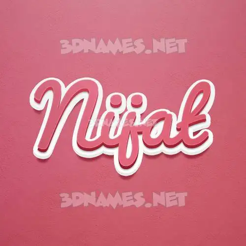 nijat in Red Scribble style - 3D name wallpaper nijat in Red Scribble style - 3D name wallpaper