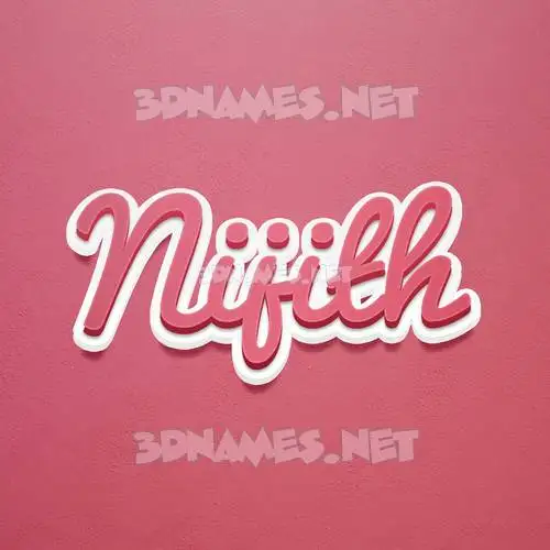 nijith in Red Scribble style - 3D name wallpaper nijith in Red Scribble style - 3D name wallpaper