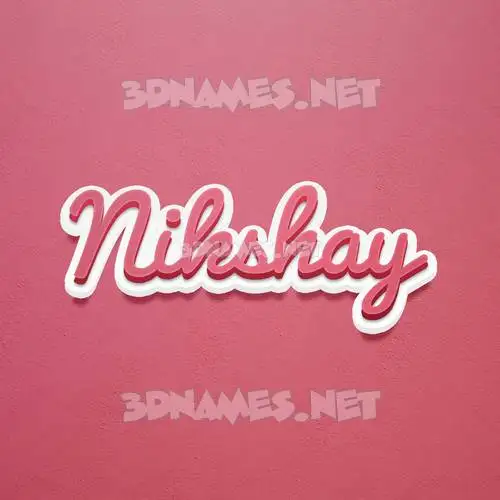 nikshay in Red Scribble style - 3D name wallpaper nikshay in Red Scribble style - 3D name wallpaper
