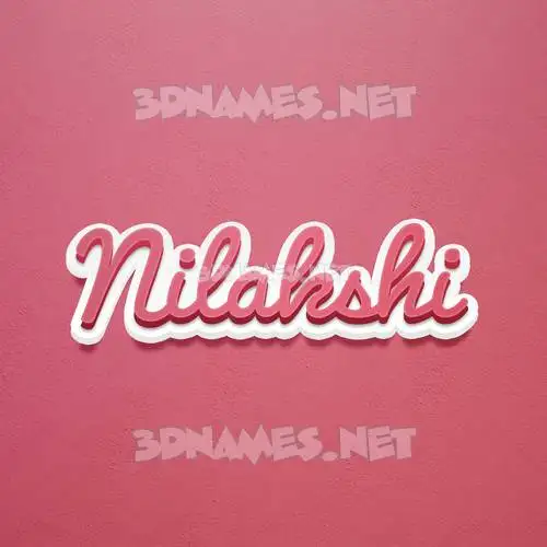 nilakshi in Red Scribble style - 3D name wallpaper nilakshi in Red Scribble style - 3D name wallpaper