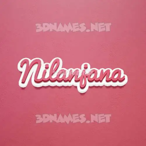 nilanjana in Red Scribble style - 3D name wallpaper nilanjana in Red Scribble style - 3D name wallpaper