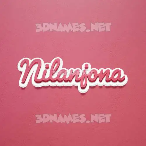 nilanjona in Red Scribble style - 3D name wallpaper nilanjona in Red Scribble style - 3D name wallpaper