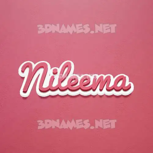 nileema in Red Scribble style - 3D name wallpaper nileema in Red Scribble style - 3D name wallpaper