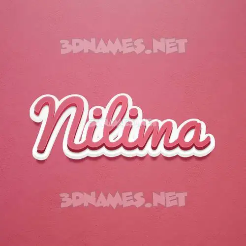 nilima in Red Scribble style - 3D name wallpaper nilima in Red Scribble style - 3D name wallpaper