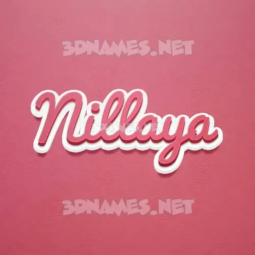 nillaya in Red Scribble style - 3D name wallpaper nillaya in Red Scribble style - 3D name wallpaper