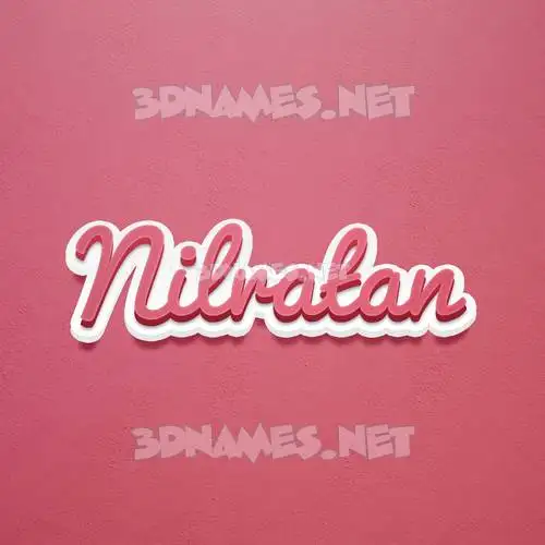 nilratan in Red Scribble style - 3D name wallpaper nilratan in Red Scribble style - 3D name wallpaper