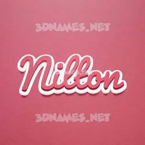 nilton in Red Scribble style - 3D name wallpaper nilton in Red Scribble style - 3D name wallpaper