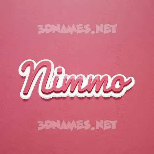 nimmo in Red Scribble style - 3D name wallpaper nimmo in Red Scribble style - 3D name wallpaper
