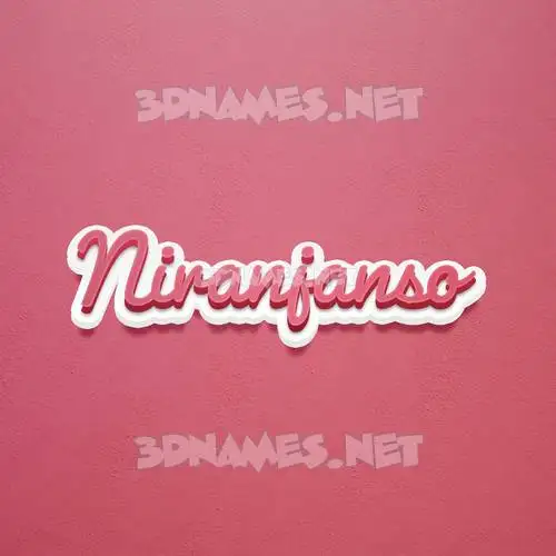 niranjanso in Red Scribble style - 3D name wallpaper niranjanso in Red Scribble style - 3D name wallpaper