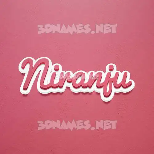 niranju in Red Scribble style - 3D name wallpaper niranju in Red Scribble style - 3D name wallpaper