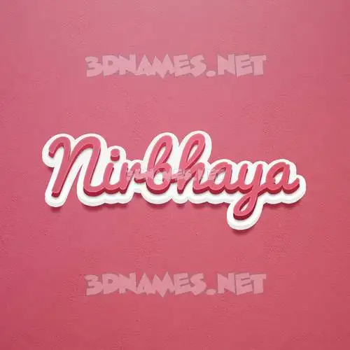nirbhaya in Red Scribble style - 3D name wallpaper nirbhaya in Red Scribble style - 3D name wallpaper