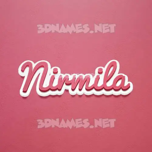 nirmila in Red Scribble style - 3D name wallpaper nirmila in Red Scribble style - 3D name wallpaper