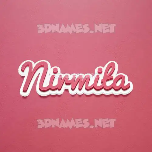nirmita in Red Scribble style - 3D name wallpaper nirmita in Red Scribble style - 3D name wallpaper