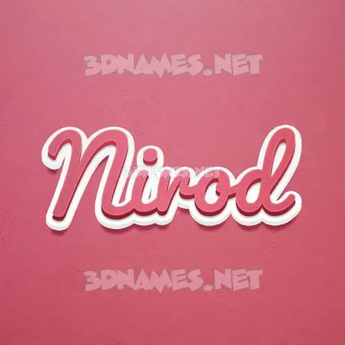 nirod in Red Scribble style - 3D name wallpaper nirod in Red Scribble style - 3D name wallpaper