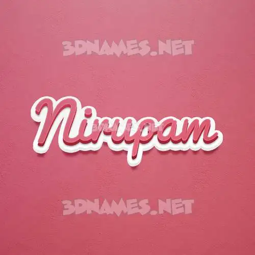 nirupam in Red Scribble style - 3D name wallpaper nirupam in Red Scribble style - 3D name wallpaper