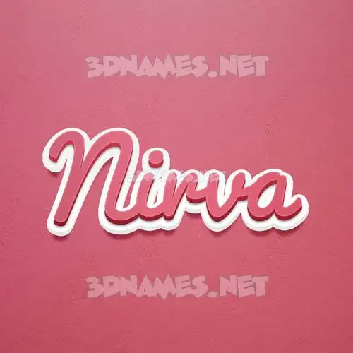 nirva in Red Scribble style - 3D name wallpaper nirva in Red Scribble style - 3D name wallpaper