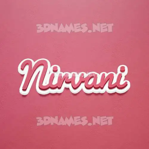 nirvani in Red Scribble style - 3D name wallpaper nirvani in Red Scribble style - 3D name wallpaper