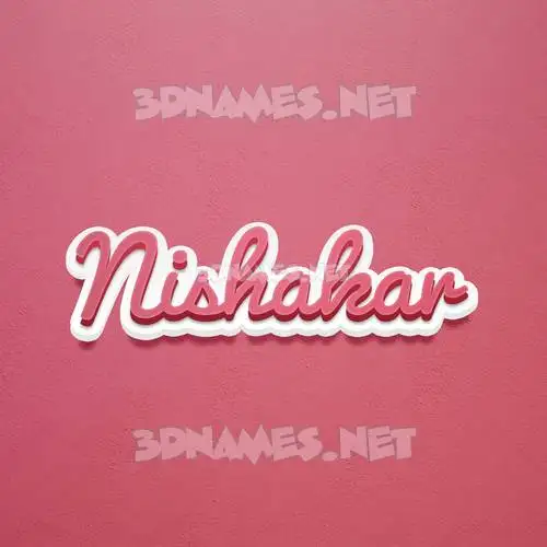 nishakar in Red Scribble style - 3D name wallpaper nishakar in Red Scribble style - 3D name wallpaper