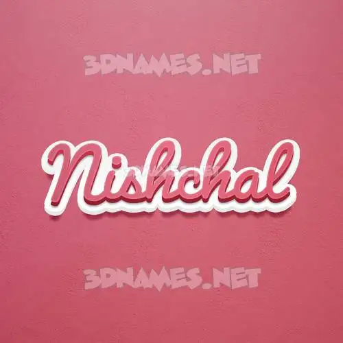 nishchal in Red Scribble style - 3D name wallpaper nishchal in Red Scribble style - 3D name wallpaper